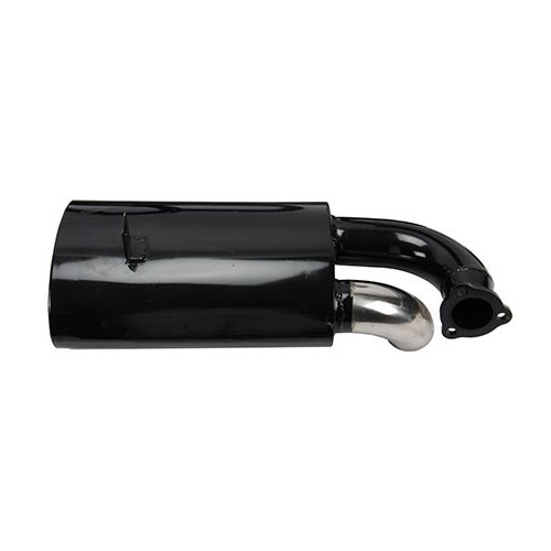 Scarico Sport Sideflow in acciaio da 38 mm per motore Tipo 1 - VC20016