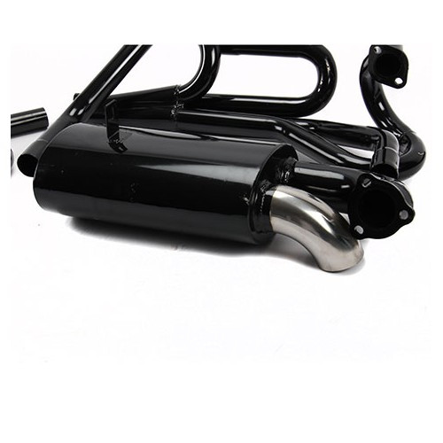 Scarico Sport Sideflow in acciaio da 38 mm per motore Tipo 1 - VC20016