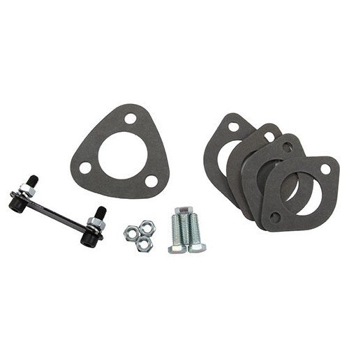 Scarico Sport Sideflow in acciaio da 38 mm per motore Tipo 1 - VC20016