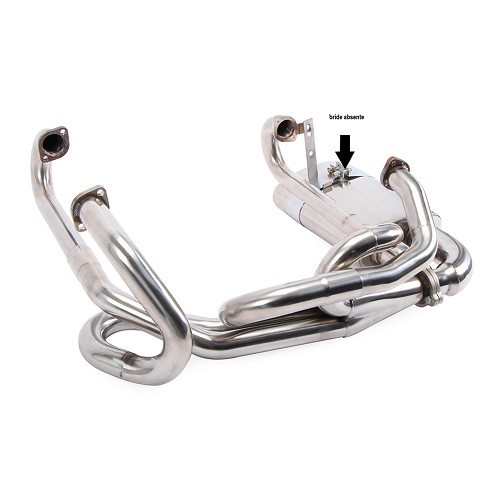  Sidewinder stainless steel exhaust 42 mm for Type1 motor - VC20017-3 