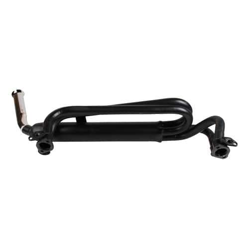 4/1 Sport round exhaust with chrome outlet for Volkswagen Beetle  - VC20031-1 