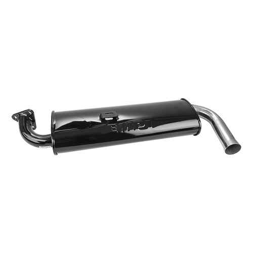 Silencieux d'échappement EMPI Single Quiet pour VOLKSWAGEN Coccinelle (08/1965-07/1973) - 1.3/1.6 - VC20102