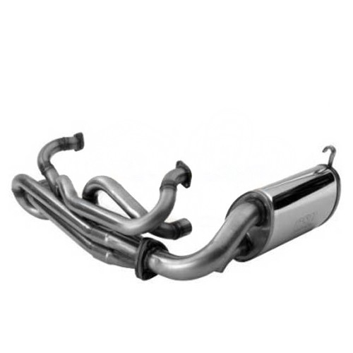  Python CSP 38 mm exhaust - stainless steel - VC20190 