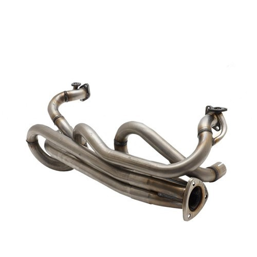 CSP Python 38 mm stainless steel exhaust with original carburettor & J-tubes for VW Beetle 1300cc + - VC20195