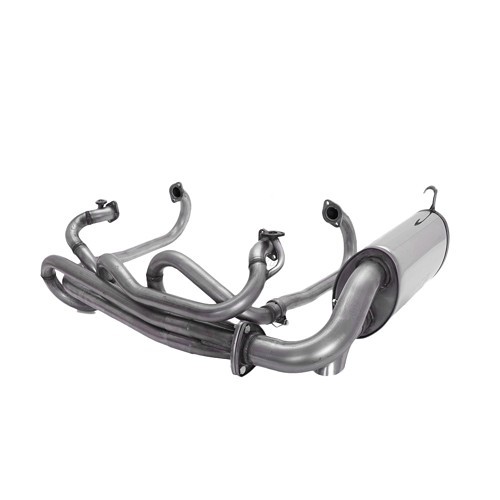     
                
                
    CSP Python 38 mm stainless steel exhaust with original carburettor & J-tubes for VW Beetle 1300cc + - VC20195

