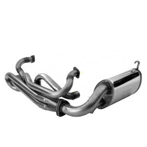  CSP "Python" 42 mm stainless steel exhaust without heater for VW Combi 1600 50 -&gt;71 - VC20242 