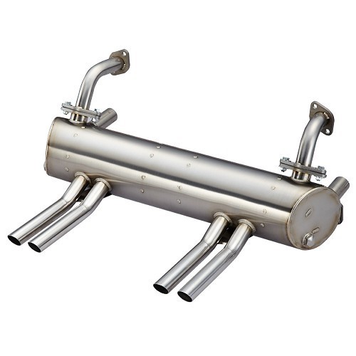     
                
                
    Sistema de exaustão Abarth Inox Vintage Speed para Volkswagen Carocha e motor 1300 &gt; 1600 com aquecedores 61-&gt; - VC20338
