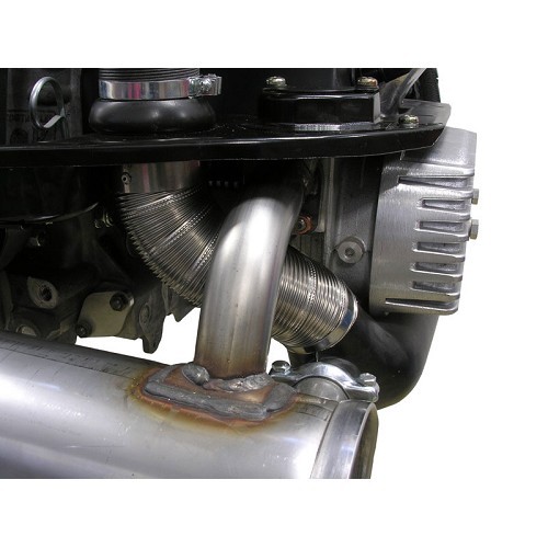  Ligações do aquecedor no coletor desportivo para o motor de tipo 1 - 2 peças - VC20460-4 