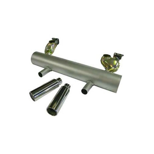 Sport exhaust SEBRING style for Volkswagen Beetle 1200 63->, with heater - VC20501