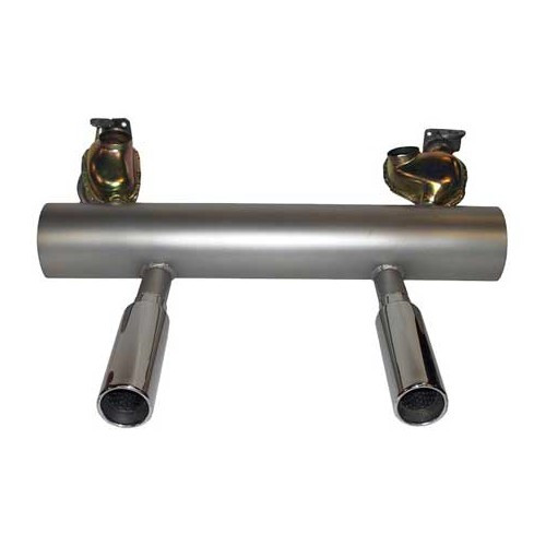     
                
                
    Échappement Sport INOX style SEBRING pour Volkswagen Coccinelle 1200 63->, avec chauffage - VC20501
