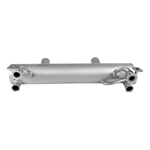 Sportauspuff INOX sandgestrahlt Stil SEBRING für Volkswagen Beetle 1300, 1500, 1600,ohne Heizung - VC20503