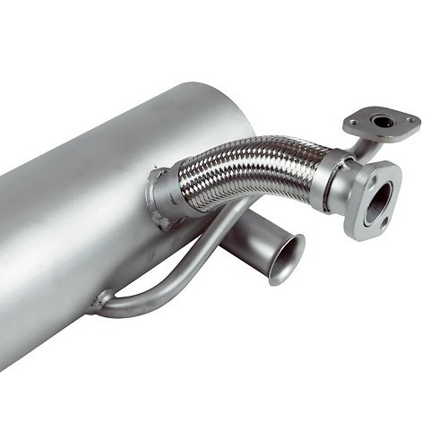  SEBRING-style sandblasted stainless steel Sport exhaust system for Volkswagen Beetle  - VC20503-2 