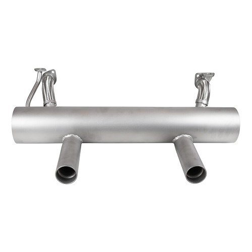  SEBRING-style sandblasted stainless steel Sport exhaust system for Volkswagen Beetle  - VC20503 