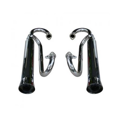  Chrome side exhausts for Buggy - set of 2 - VC21102CH-1 