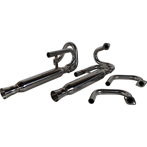     
                
                
    Seitliche Auspuffanlagen ohne Heizung Inox für Buggy mit Doppelvergaser - pro 2 - VC21103
