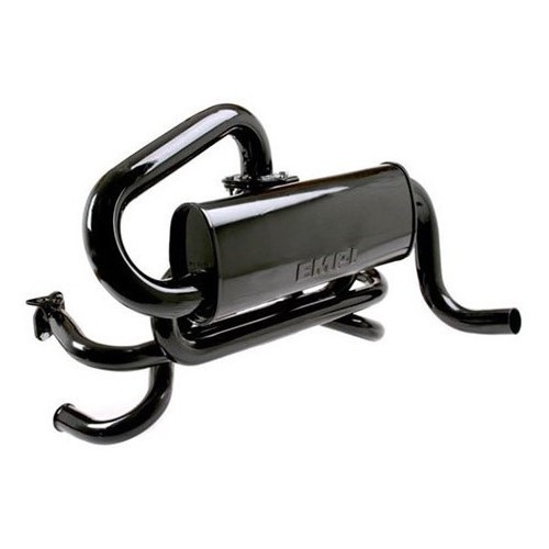     
                
                
    4 in 1 exhaust "Baja" Black with heater for VOLKSWAGEN Buggy - VC21900
