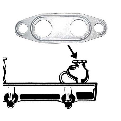  Twin heating seal for Volkswagen Beetle 1303 (AR) - VC25200J-1 