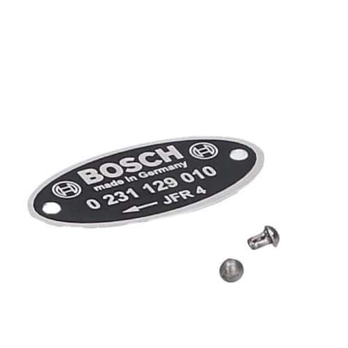  Targhetta di identificazione per l'accenditore Bosch "010" - VC30931 