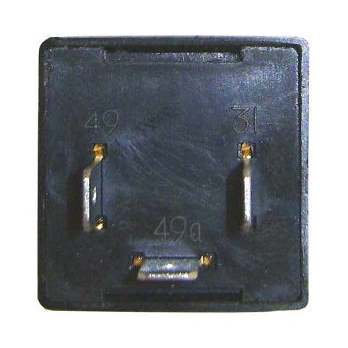  Relé di indicatori di direzione 12 Volt 3 pin (con luci di emergenza) - VC31202-1 