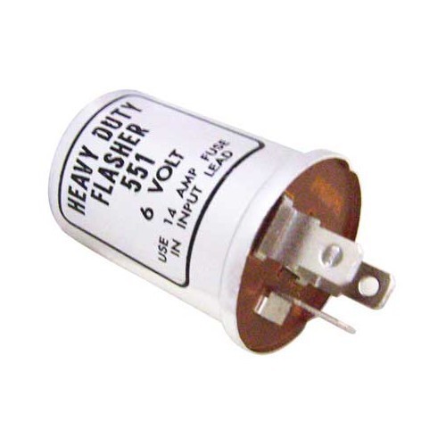  6 volt, 3-pin direction indicator light relay - VC31207 