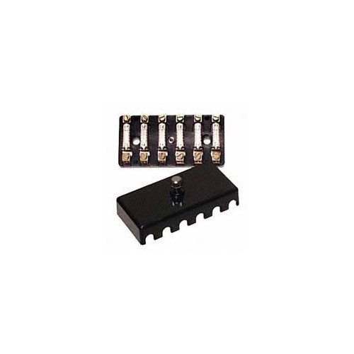     
                
                
    Boîte 6 fusibles origine bakélite connexion à vis - VC31410
