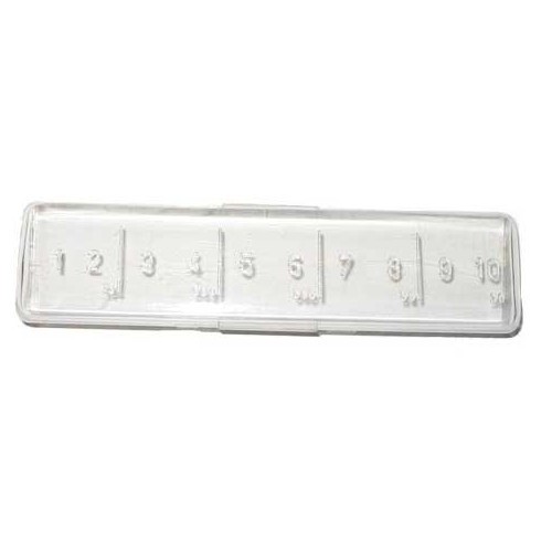  Fuse box cover (10 fuses) length 128 mm - VC31502 