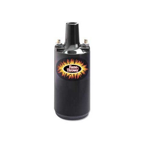  PERTRONIX epoxy, anti-vibration Black Flame-Thrower coil, 40,000 volts - 3 ohms - 12 V - VC32010 
