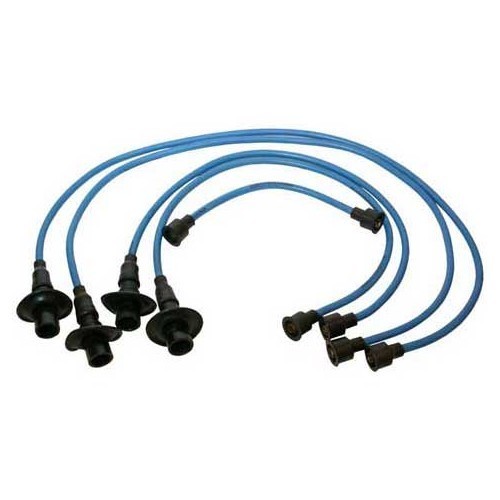  Blue spark plug wires beam for Old Volkswagen Beetle & Kombi - VC32100UB 