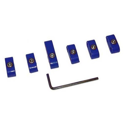 Conjunto de separadores de fios de velas azuis - VC32200B 