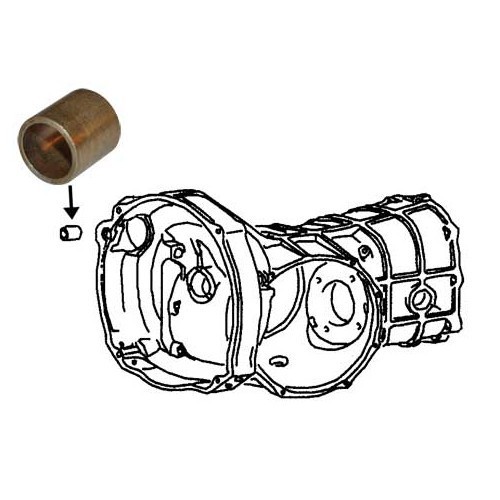  Anel de motor de arranque de origem 12 V para Volkswagen Carocha, Kombi e Transporter - VC35308-1 
