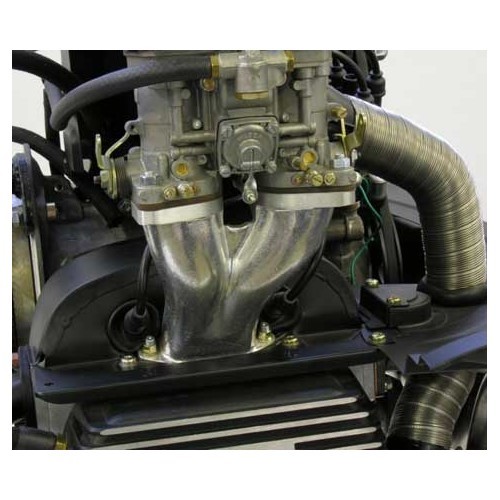 Pipes d'admission CSP pour carburateurs IDF / DRLA 40 mm sur moteur Type 1 - par 2 - VC40004-2 