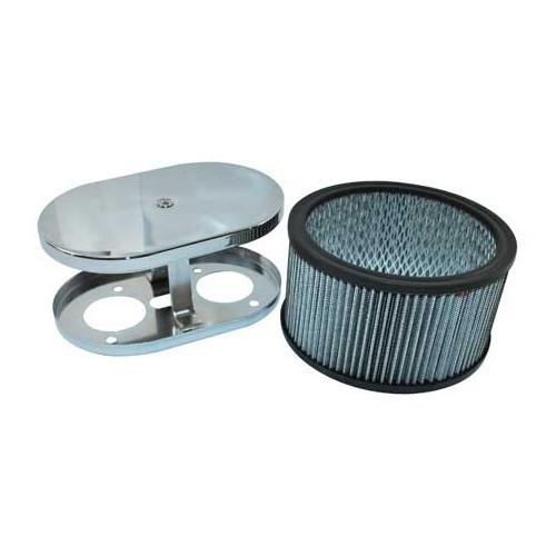  Standard oval air filter for Weber IDF and Dellorto carburettor - VC42806-3 