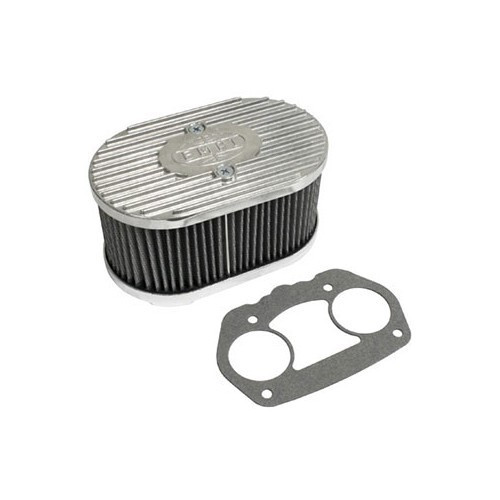  Filtre à air oval EMPI pour carburateur Weber IDF / Dellorto / HPMX - VC42816 