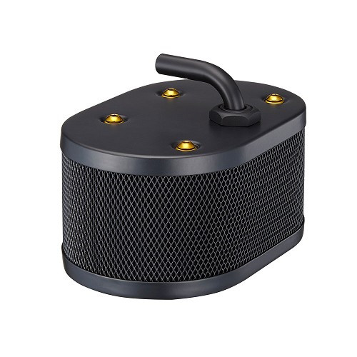     
                
                
    Filtre à air ovale Vintage Speed Noir avec évent pour carburateur Weber IDF / Dellorto / HPMX - VC42818
