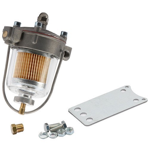  Régulateur de pression d'essence réglable Filter King 67mm pour manomètre - VC44616 