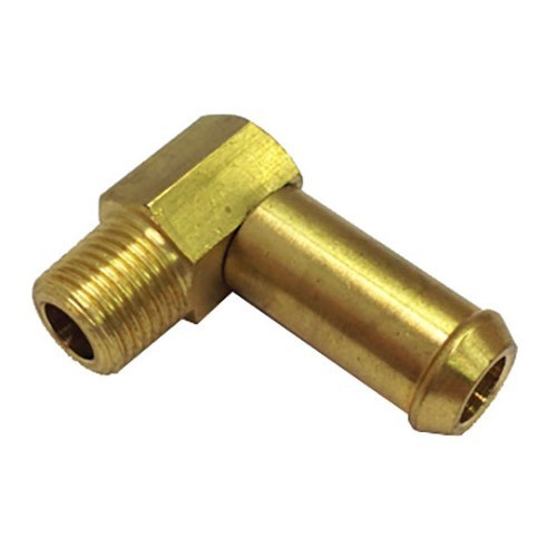  Fuel hose connector for Filter King - 10 mm, 90° - VC44701 