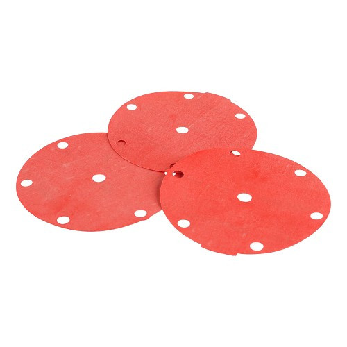     
                
                
    Fuel pump diaphragms for Type 1 25/30HP engines - Set of 3 - VC46008
