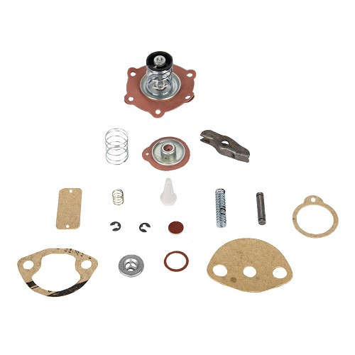     
                
                
    Kit réparation de pompe à essence pour Volkswagen Coccinelle et Combi (08/1965-) - VC46108
