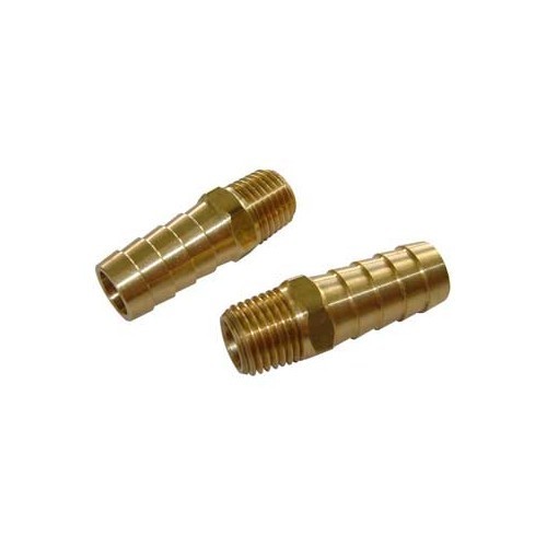  12 mm fittings for oil pump Inlet - Outlet with 1/4" thread - set of 2 - VC50203 