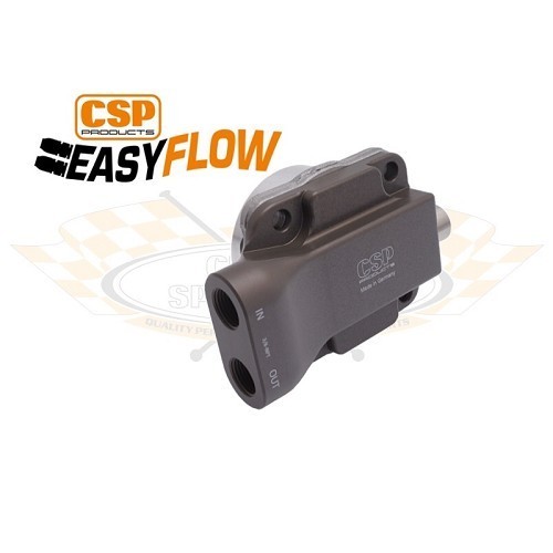  Pompe à huile gros débit CSP "EasyFlow 26mm" entrée / sortie avec soupape de surpression pour moteur T1 ->71 avec AAC 3 Rivets - VC50213 