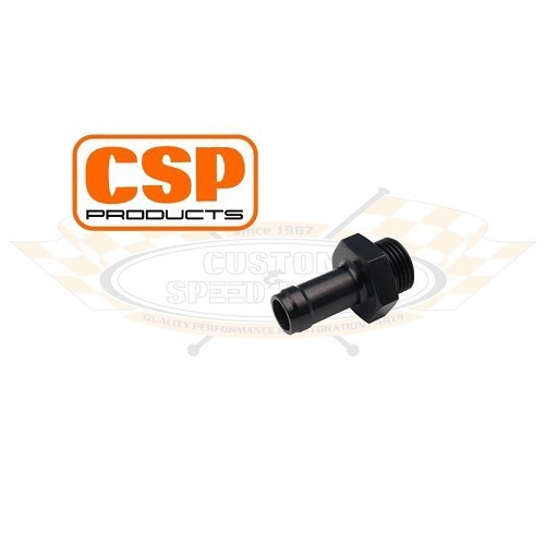 Full flow CSP adapter zwart M18x1.5 - VC50217 