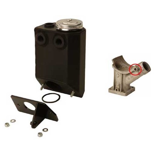  Caixa de respirador deóleo CSP para motor Tipo 1 com Dínamo - VC50708 