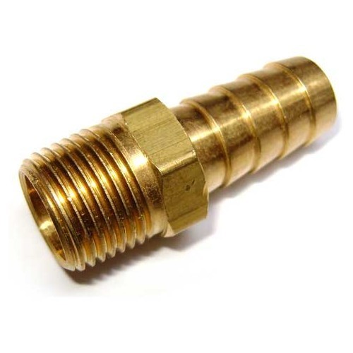  1 12 mm grooved straight union with 3/8" thread - VC51402 