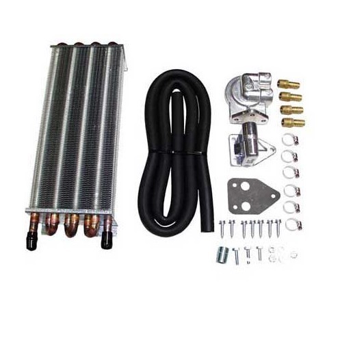  8-channel external oil radiator kit for Volkswagen Beetle & Combi - VC51410 