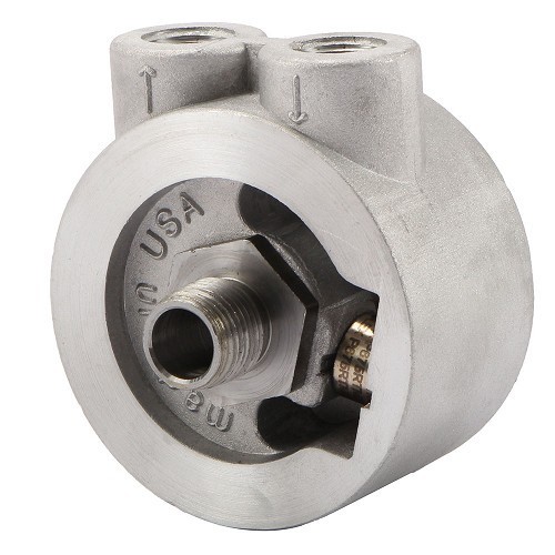  Sandwich adaptor with inlet/outlet for oil circuit - VC51602-2 