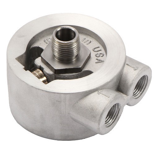 Sandwich adaptor with inlet/outlet for oil circuit - VC51602-5 