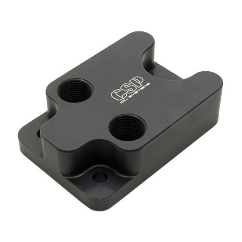     
                
                
    Placa de entrada / retorno de óleo para radiador exterior nos motores T4 - 3/8 - VC51606
