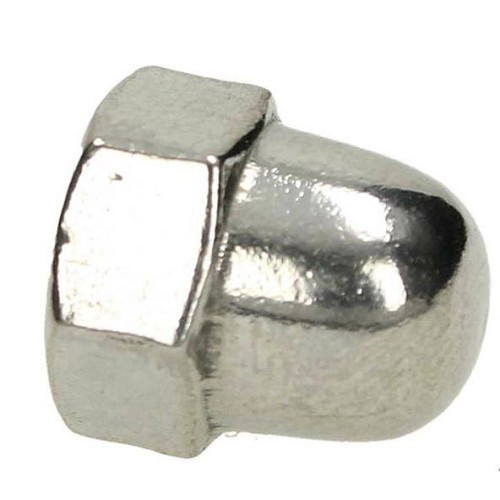 1 Domed chrome nut for drain plate, engine Type 1 & CT - VC52511