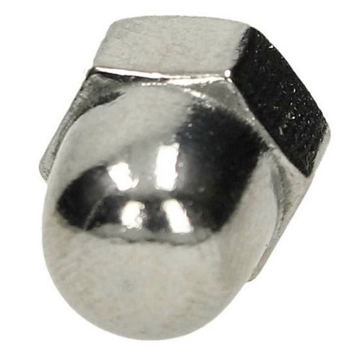  1 Domed chrome nut for drain plate, engine Type 1 & CT - VC52511-4 
