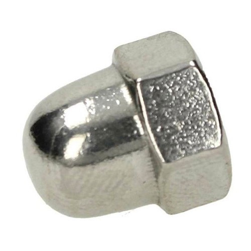 1 Domed chrome nut for drain plate, engine Type 1 & CT - VC52511